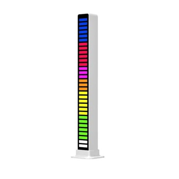 LED RGB лента с ритъм и звукова активация, презареждаща се