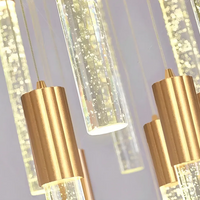 Осветително тяло BUBBLE Glass Gold Еквивалент 200W