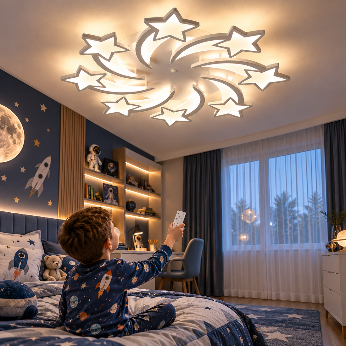 LED осветително тяло STAR MAXI Еквивалент 600W Дистанционно управление