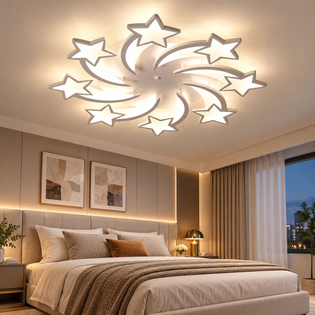 LED осветително тяло STAR MAXI Еквивалент 600W Дистанционно управление