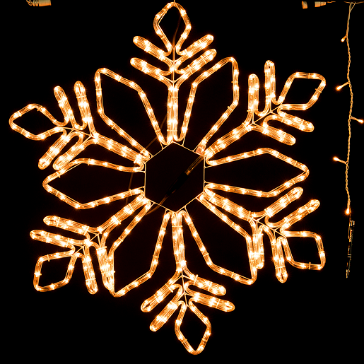 Декоративна LED снежинка Starfell 78cm IP44