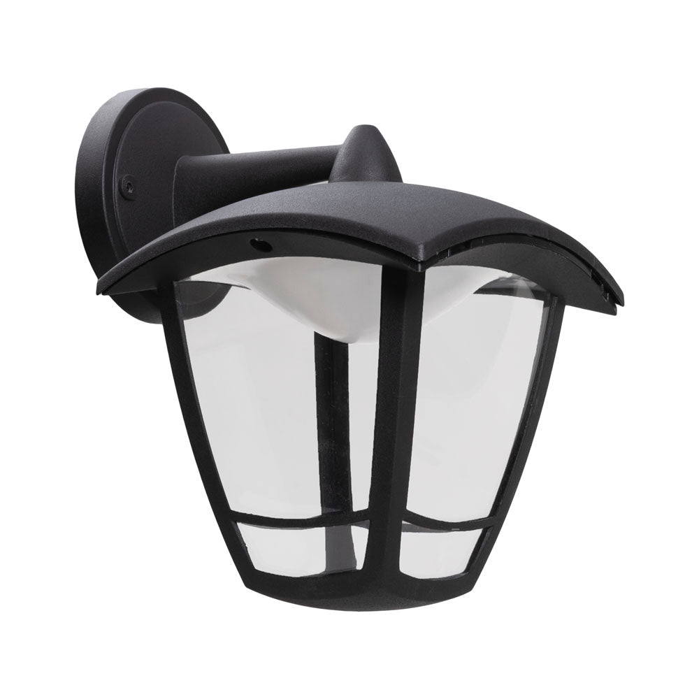 Външен LED аплик тип фенер MEPHISTO2, черен, 23,2 cm