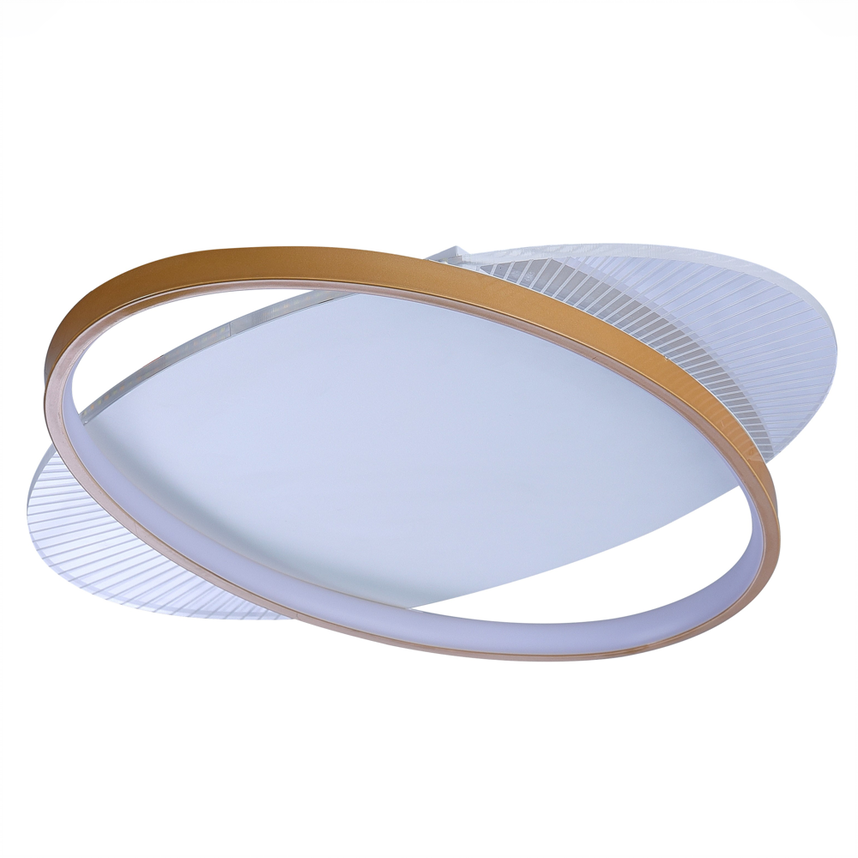 LED осветително тяло Gravity White & Gold – еквивалент 350W