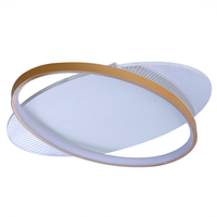 LED осветително тяло Gravity White & Gold – еквивалент 350W