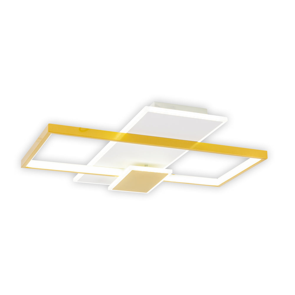 LED осветително тяло ELIA White & Gold – еквивалент 300W