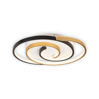 LED осветително тяло TRIM Gold & Black – еквивалент 150W