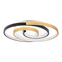 LED осветително тяло TRIM Gold & Black – еквивалент 150W