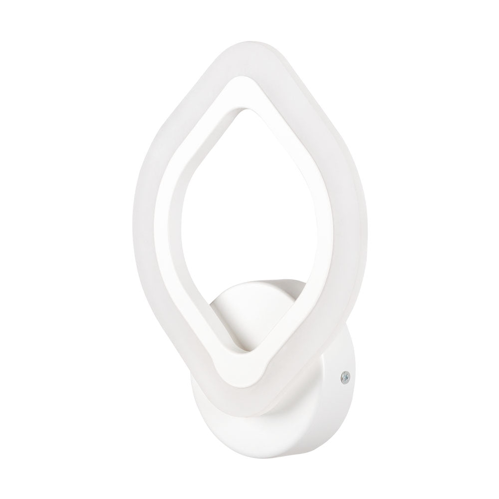 LED аплик за стена AGATA White