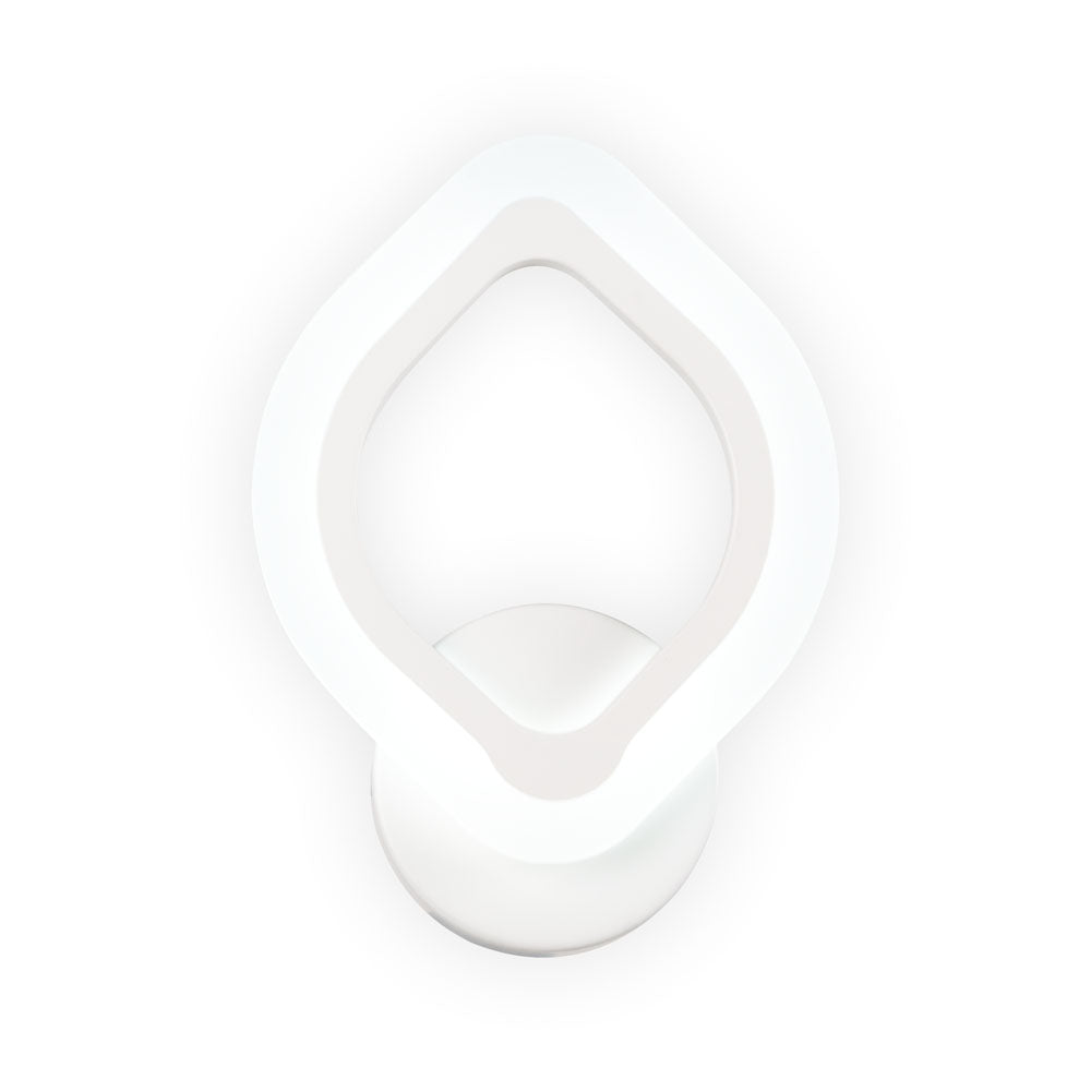 LED аплик за стена AGATA White
