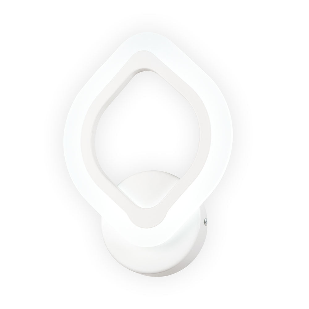 LED аплик за стена AGATA White