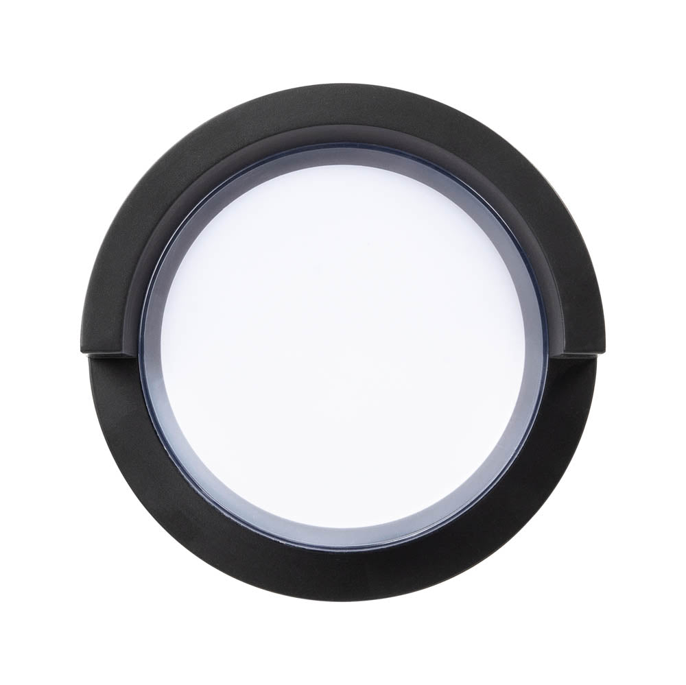 Външен LED аплик SIERA, кръгъл, 12 W, черен