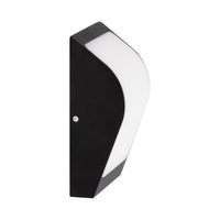 LED аплик 12W LUMETTA за външен монтаж, черна