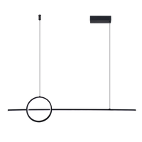 LED висящо осветително тяло HERA Черно – еквивалент 300W