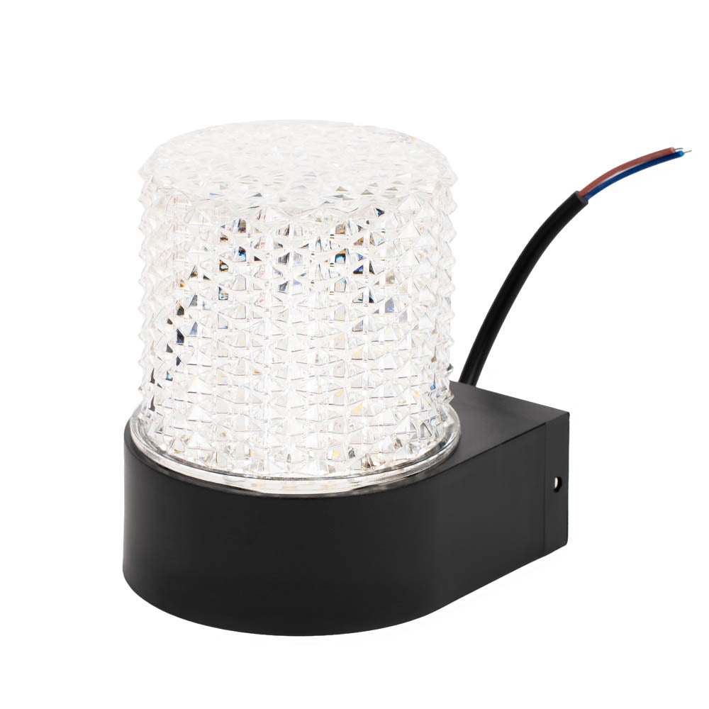 LED аплик FASIO за външен монтаж 6W черна