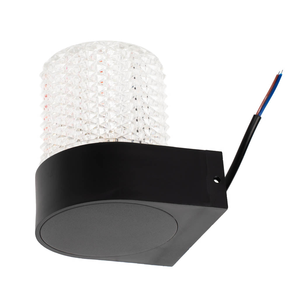 LED аплик FASIO за външен монтаж 6W черна
