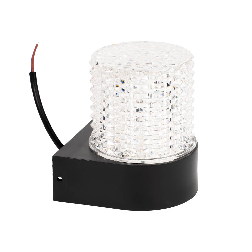 LED аплик FASIO за външен монтаж 6W черна