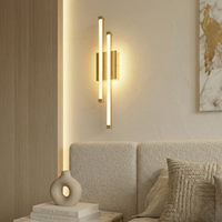 LED аплик LINNES Beauty Gold 44W – еквивалент 200W