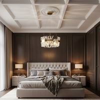 LED полилей Valdoria Gold Crystal с дистанционно управление 50CM