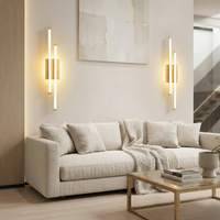 LED аплик LINNES Beauty Gold 44W – еквивалент 200W