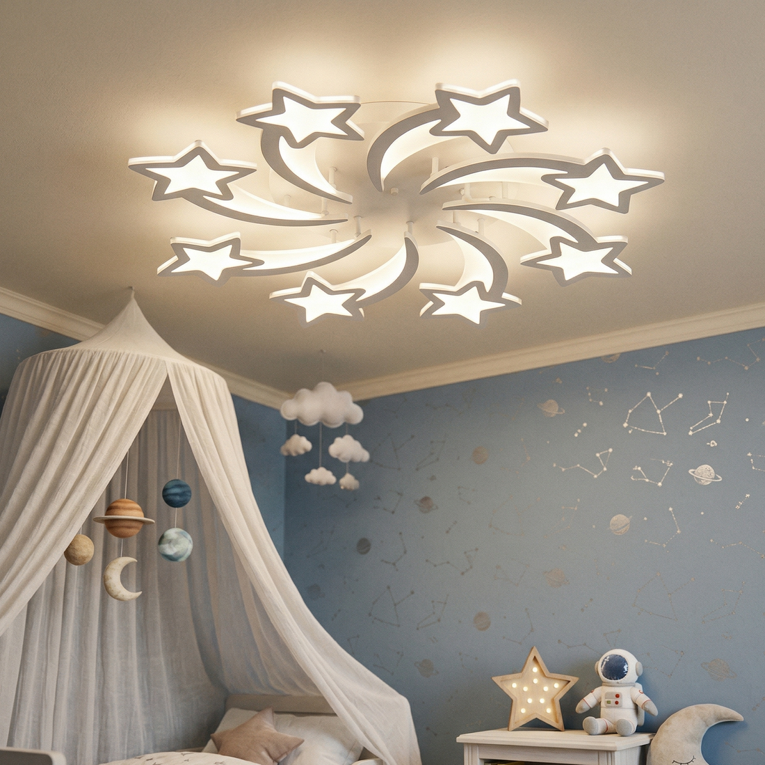 LED осветително тяло STAR MAXI Еквивалент 600W Дистанционно управление