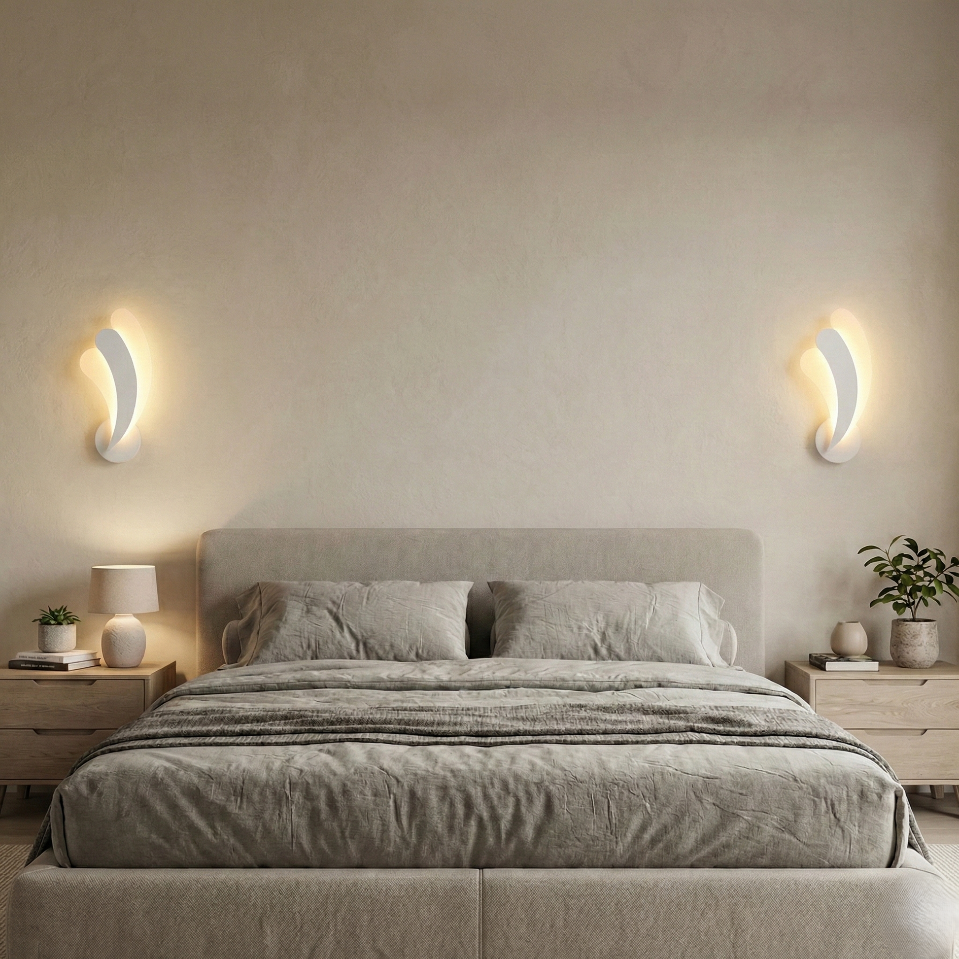 LED Аплик MAGNOLIA Бял – Еквивалент 150W
