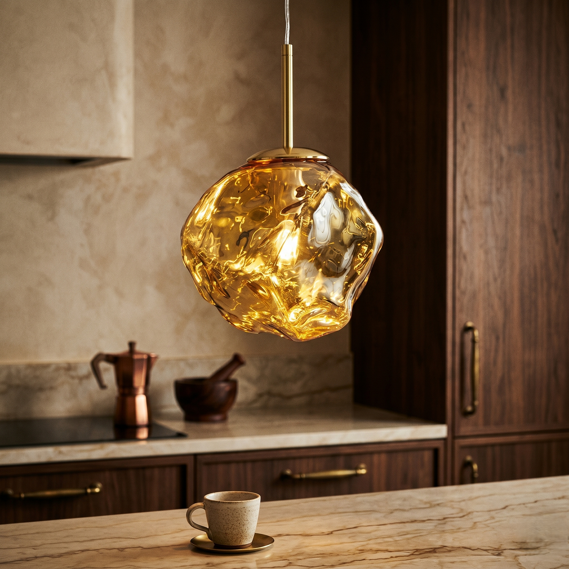 Пендел Luxury Golden ZELERIS 1xE27
