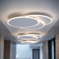 LED аплик 48W LOOPS бяла Еквивалент 200W