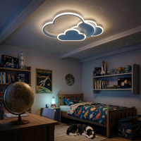 LED осветително тяло 86W NORISOR Blue с дистанционно, еквивалент 400W