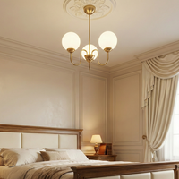 Осветително тяло Абажур MAT GOLD 3XE27 Classique Taste DX2411-3