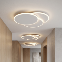 LED аплик 48W LOOPS бяла Еквивалент 200W