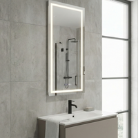 LED огледало CALYX 150x60cm Touch, 3 светлини и сензор за близост