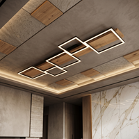 LED осветително тяло за повърхностен монтаж Wood HARPER