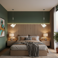 LED висящо осветително тяло Modern Nordic Butterfly Silver