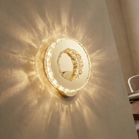 LED аплик 16W Cristal RING Gold