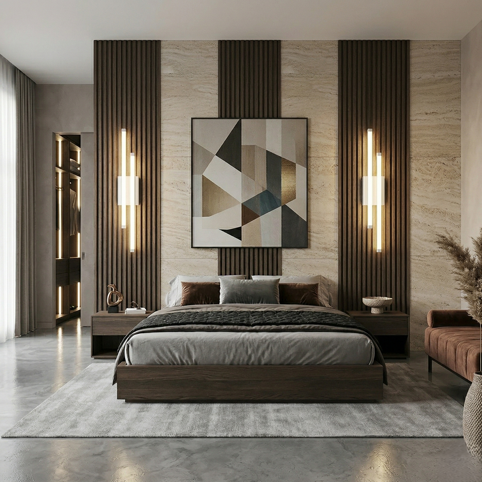 LED аплик LINNES Beauty White 44W – еквивалент 200W