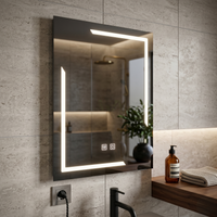 LED огледало 60x80cm с функция против замъгляване и Touch E38S