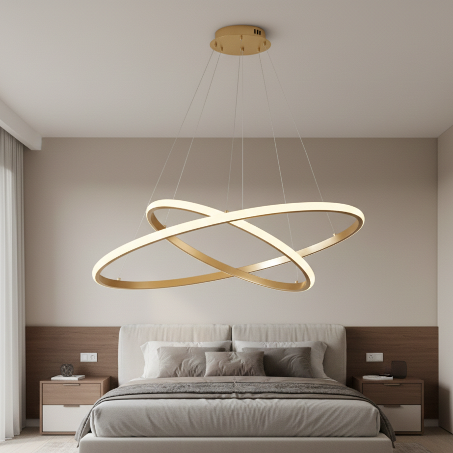 LED осветително тяло ASTRIA Gold 2 сегмента – Еквивалент 300W
