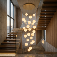 Осветително тяло Абажур Мат GOLD LUXURY STAIRCASE Gigant