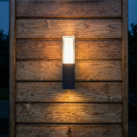 LED аплик за външен монтаж ROLO Black IP65
