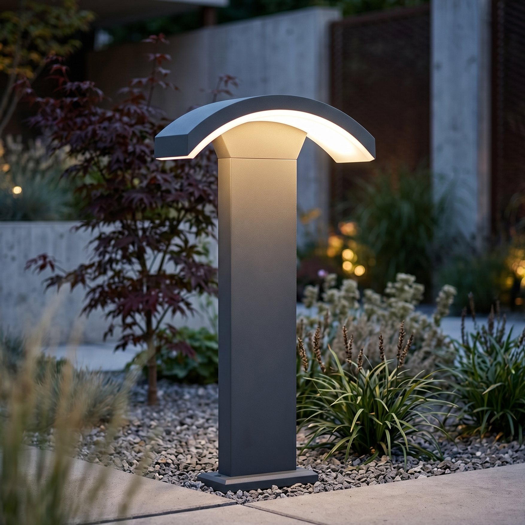 Декоративен градински стълб LED 12W 60CM Helios