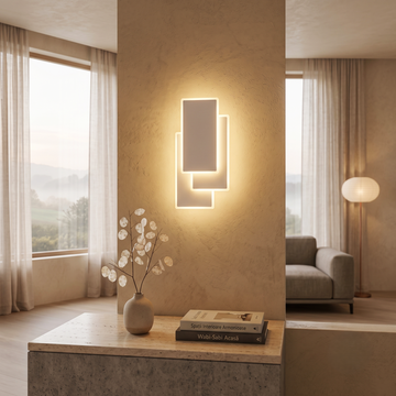 LED аплик 54W LUCIUS бял
