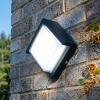 Външен LED аплик SIERA, квадратен, 12 W, Черен