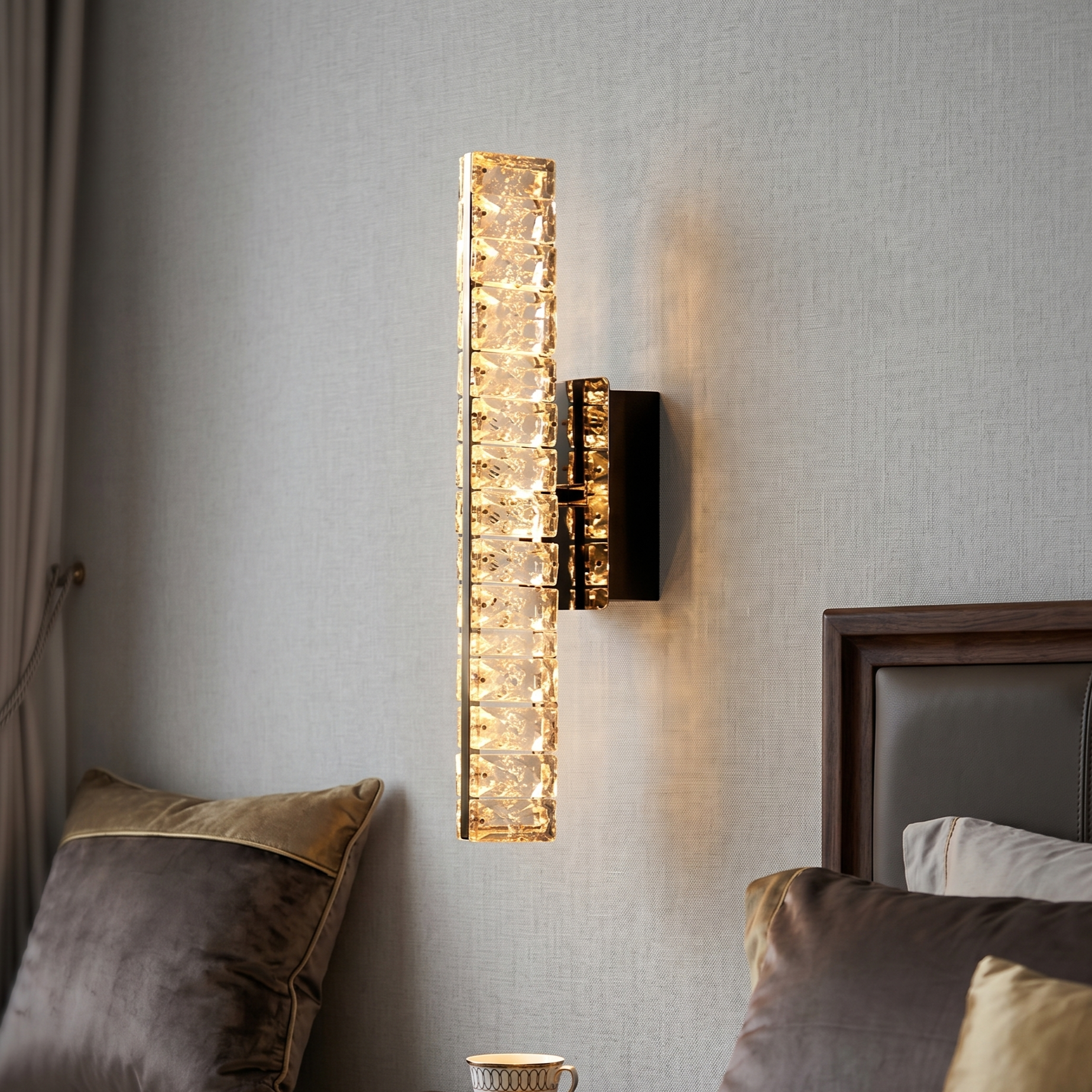 LED аплик Crystal Gold Novelle Line