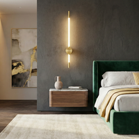 LED стенен аплик Golden NOX LINE 10W 80 cm