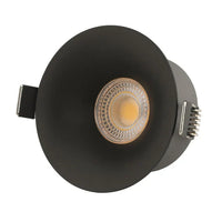 COB LED спот 18W Кръгъл Черен / ⌀95mm / Вграден / Неутрална светлина