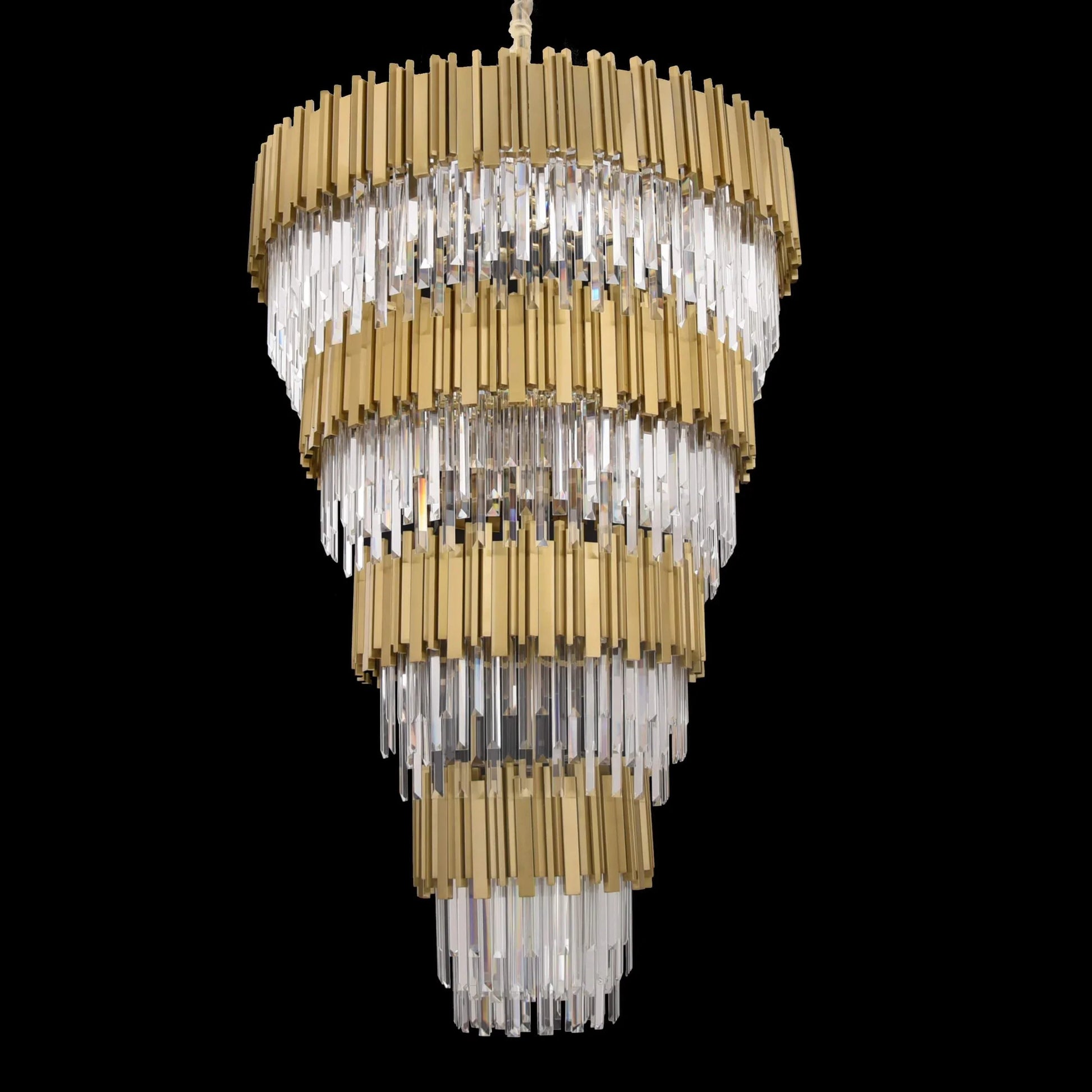 Полилей кристал GLORY GOLDEN LUXURY LEVELS 160cm