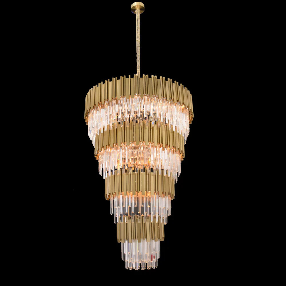Полилей кристал GLORY GOLDEN LUXURY LEVELS 160cm