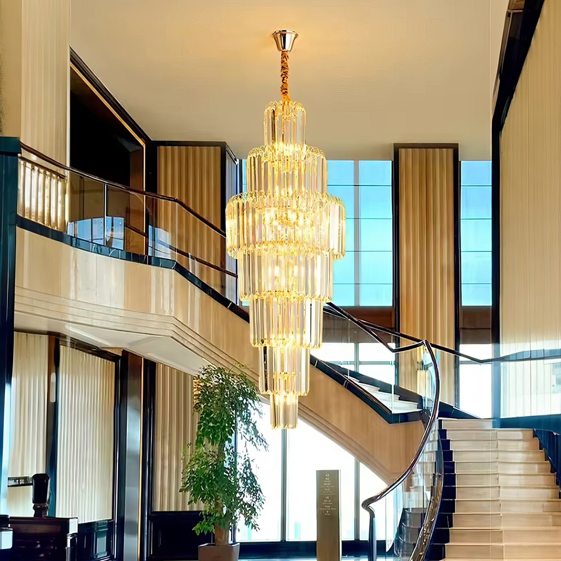 Полилей Cristal Gold Imperator 180cm