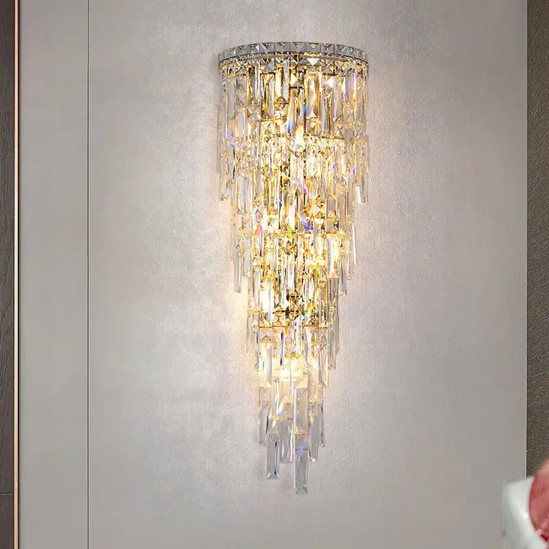Аплик за стена Cristal Grande Glass 7xE14