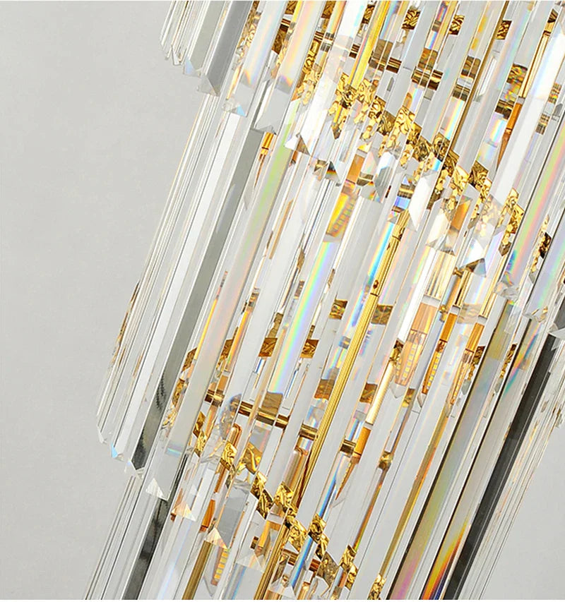 Полилей кристал GLORY GOLDEN LUXURY 180cm